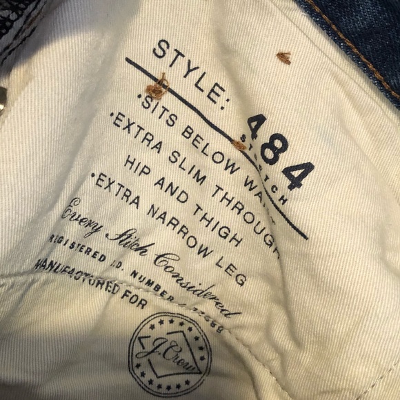 JCrew 484 Slim Fit Stretch Jean - Picture 6 of 7